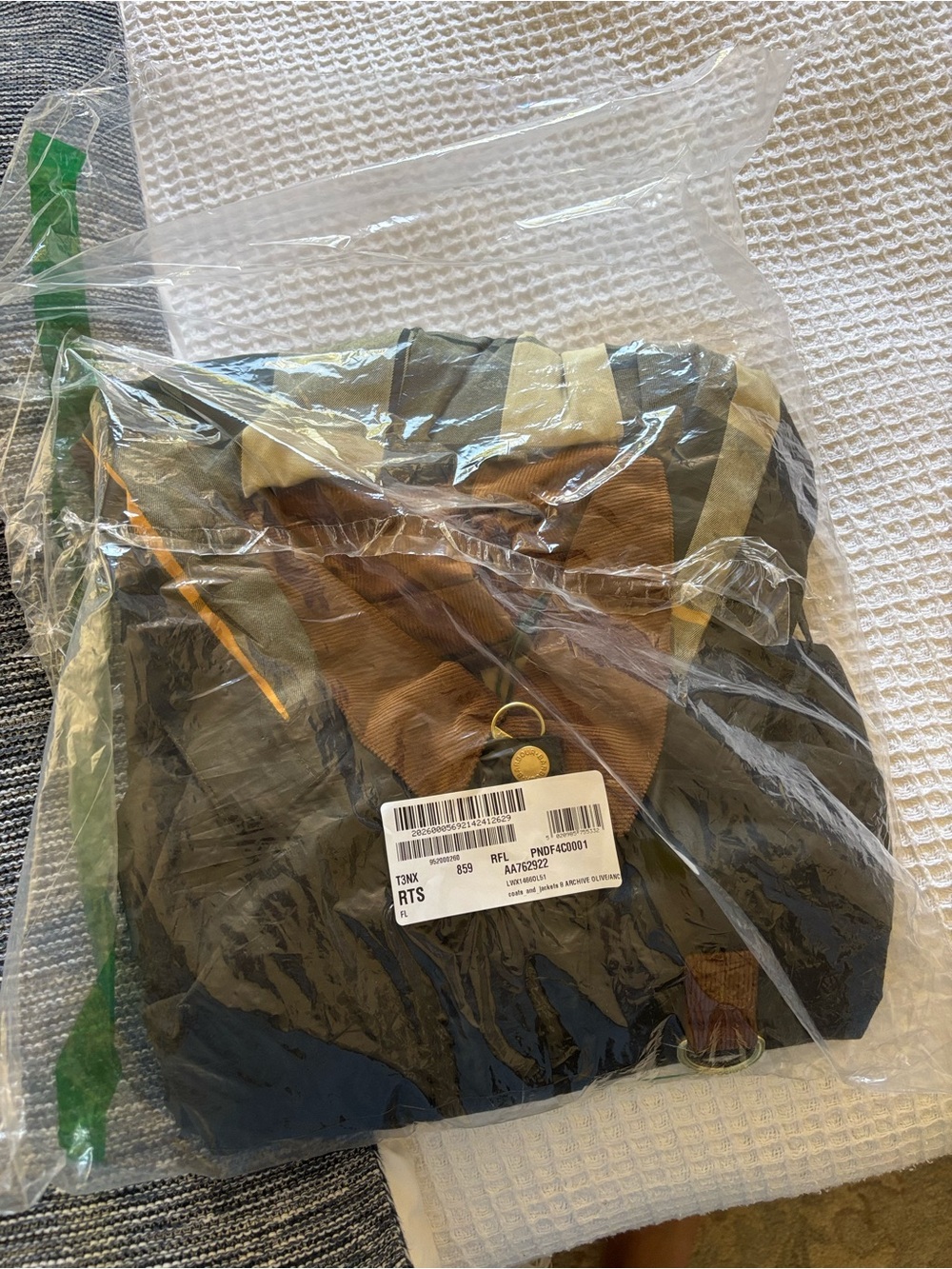 Barbour Erma Waxed Cotton Jacket - NWT - Picture 3 of 8